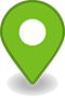 A green map pin indicates a park location is open for use