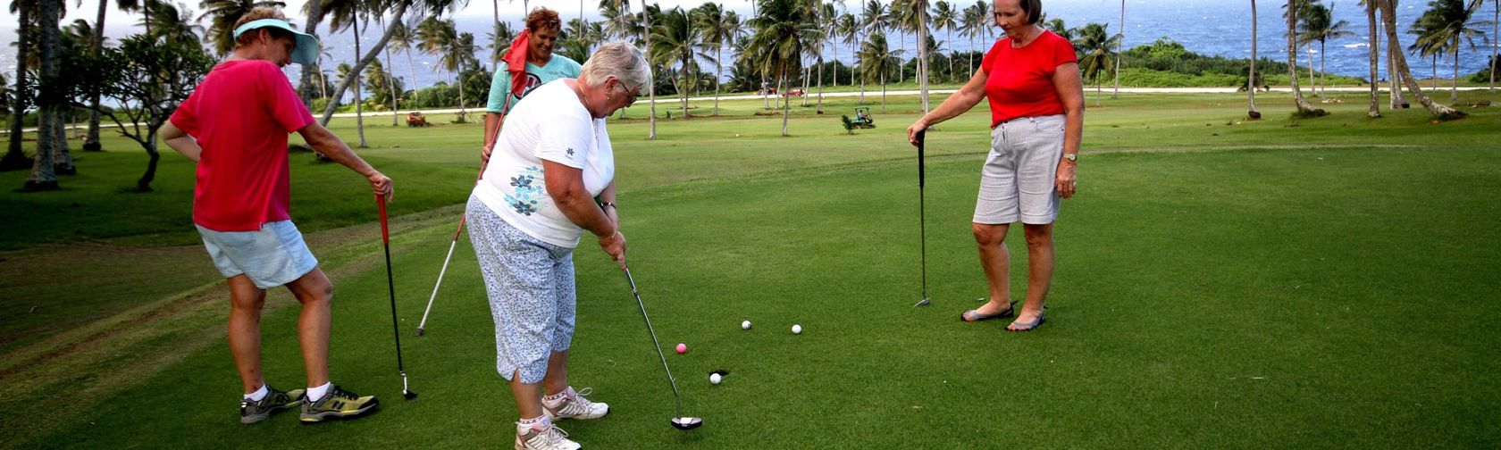 Christmas Island Golf Club. Photo: Inger Vandyke / Christmas Island Tourism Association