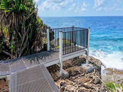 New viewing platform at Dolly Beach.