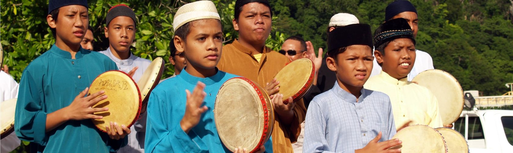 Kampong drummers. Photo: Kee Seng Foo / Christmas Island Tourism Association